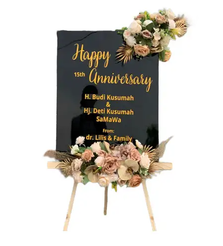 Papan Bunga Akrilik Tapos